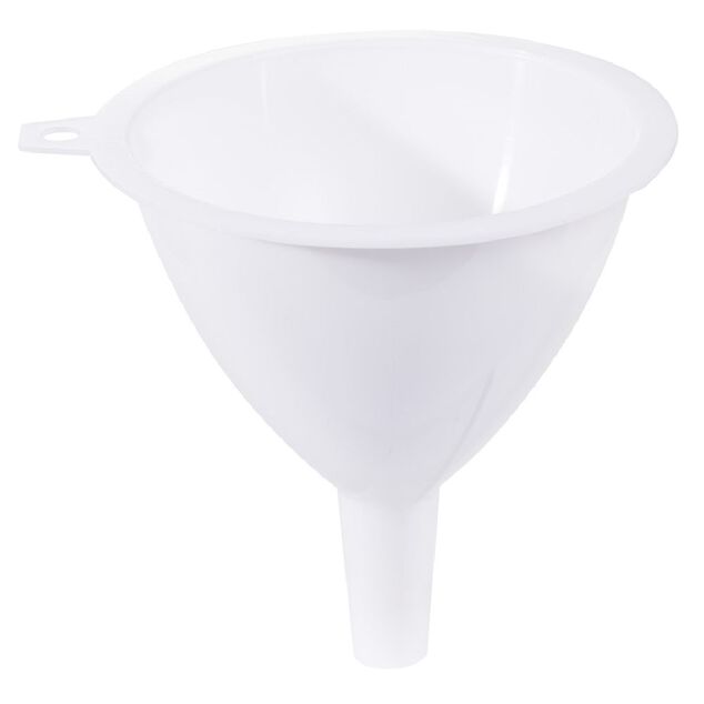 Entonnoir en plastique blanc x3