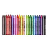 Set de 24 crayons de cire