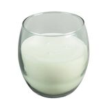 Bougie parfum&eacute;e dans verre senteur musc 36H