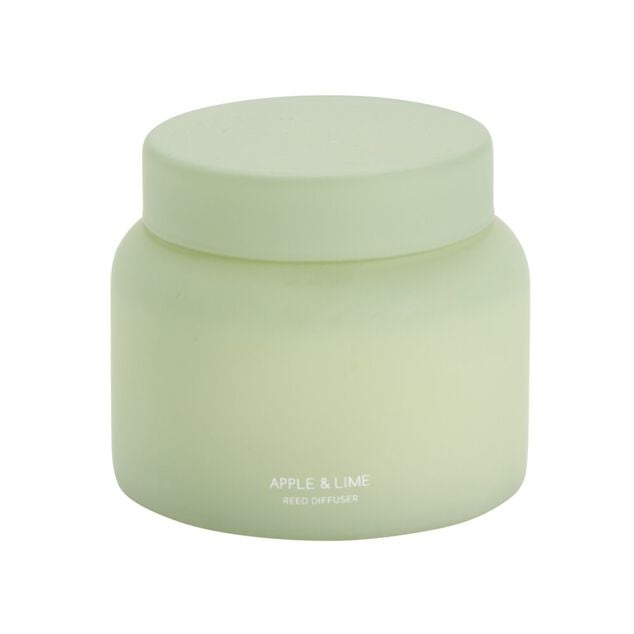 Bougie parfum&eacute;e dans verre mat avec bouchon &Oslash;9xH7cm (3 mod&egrave;les)