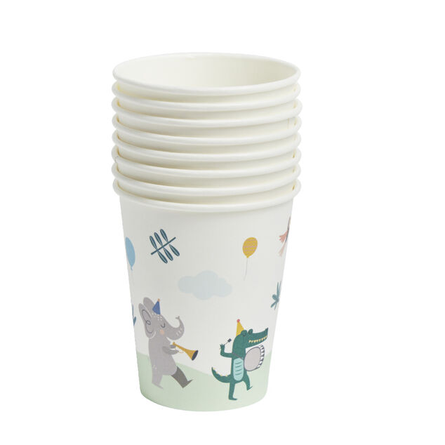 Lot de 8 gobelets Wild carton 24cl