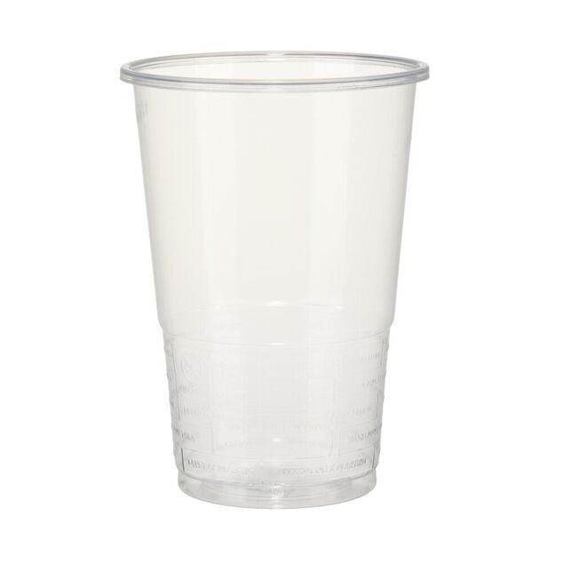 Gobelet plastique transparent 33cl x50