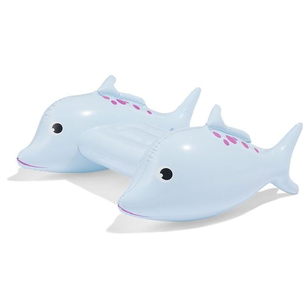 Dauphin surfer gonflable Funky bleu L75xH30cm