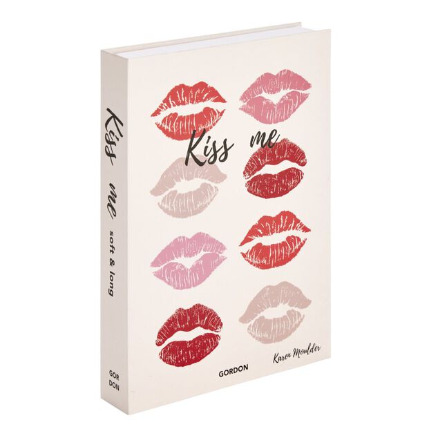 Bo&icirc;te forme livre th&egrave;me amour 25x18x&Eacute;p3,7cm