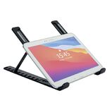 Support r&eacute;glable pour ordinateur et tablette