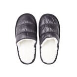 Chaussons noirs femme style doudoune 36à41