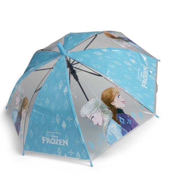 Parapluie enfant Reine des Neiges bleu