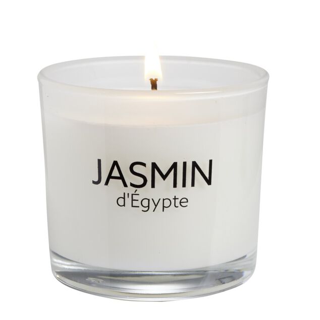 Bougie dans verre Ambiances Devineau senteur jasmin d'Égypte 20H