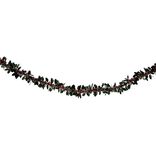 Guirlande scintillante houx vert et rouge 2m