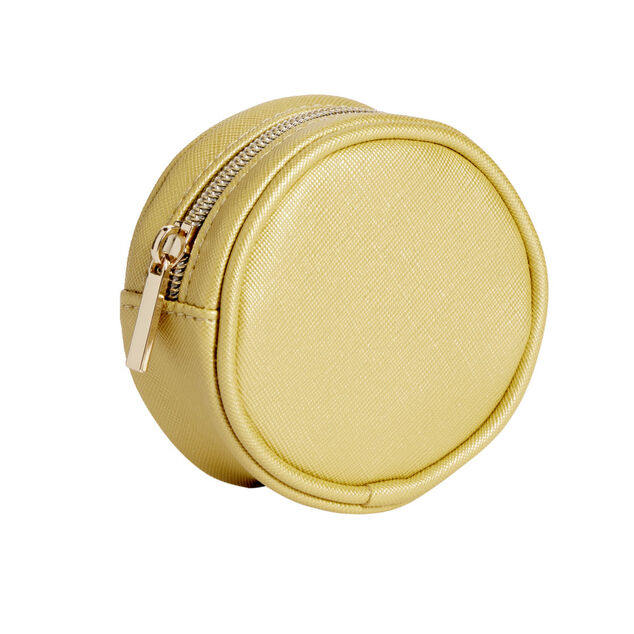 Porte-monnaie rond PVC Ø9x3,5cm