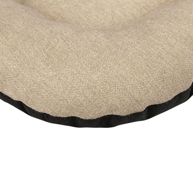 Couchage chien ou chat coton et polyester beige 35x50cm