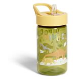 Gourde de camping dinosaure pour enfant plastique vert 43cl