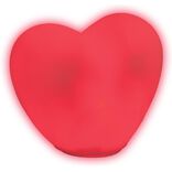 D&eacute;coration lumineuse forme Coeur &agrave; led multicolore