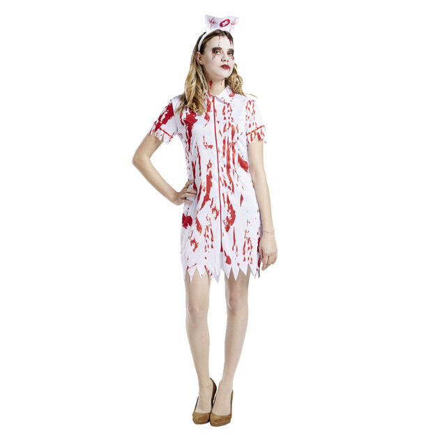 D&eacute;guisement infirmi&egrave;re zombie taille M