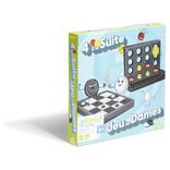 Plateau jeu de société 2en1 dame et 4 à la suite