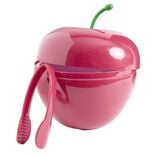 Seau &agrave; gla&ccedil;ons forme fruit en plastique avec pince &Oslash;16xH15,5cm (3 mod&egrave;les)