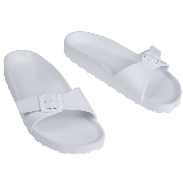 Mule plastique blanc taille 40/41