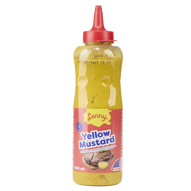 Sauce moutarde Yellow Mustard Lenny 500ml