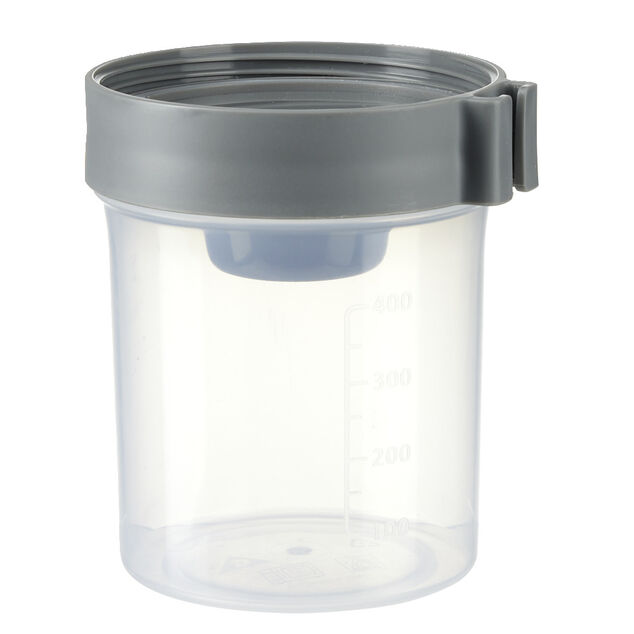 Boîte alimentaire compartimentée nomade plastique 11x8xH10cm