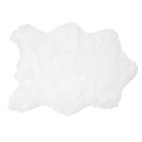 Tapis imitation fourrure forme peau de bête 50x70cm - 3 modèles