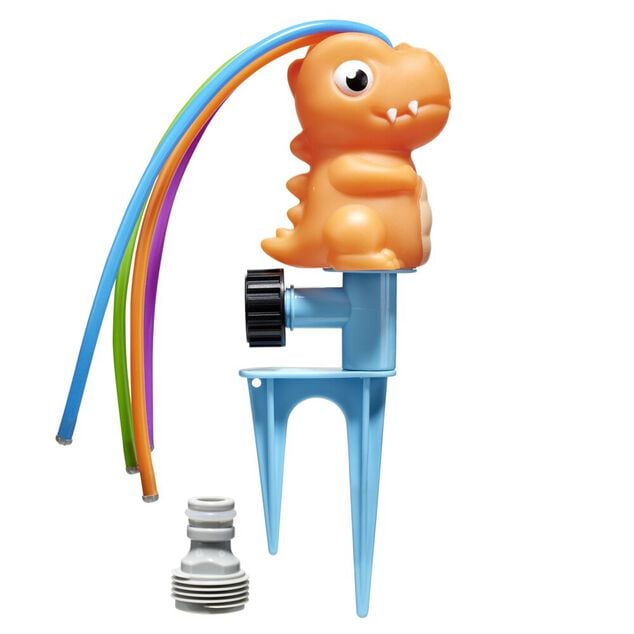 Animal arroseur dinosaure à planter 11x7xH25,5cm (plusieurs modèles)