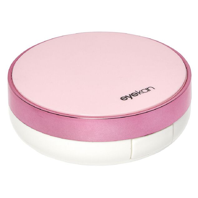 Bo&icirc;te de transport pour lentilles de contact rose ou bleu