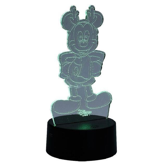 Décoration de Noël lumineuse à poser Disney Mickey