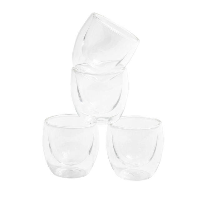 Lot de 2 verres double paroi 80ml