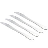 Couteau de table x4 en acier L21cm