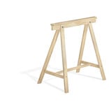 Tr&eacute;teau pin massif beige - 70x41xH72cm