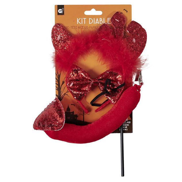 Kit du diable d&eacute;guisement enfant