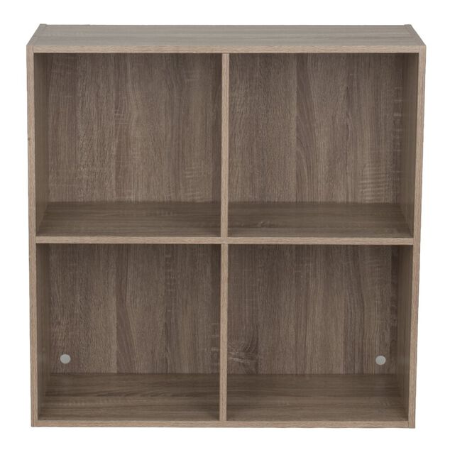 Structure pour Box Cube 4 cases bois blanc 69x30xH69cm