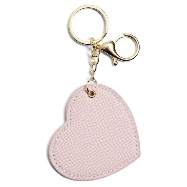 Porte clé coeur simili (3 modèles)