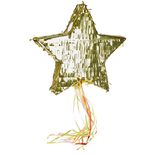 Piñata étoile dorée 44x9xH45cm