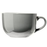 Bol jumbo Madrid en faïence gris foncé Ø13xH8,5cm 700ml