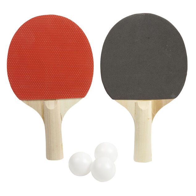 Set de ping pong rouge et gris