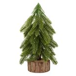 Mini sapin artificiel Ø11xH28cm (4 modèles)