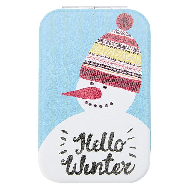 Miroir de poche design No&euml;l