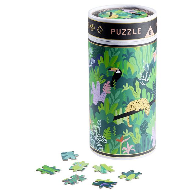 Puzzle cadre d&eacute;co multicolore