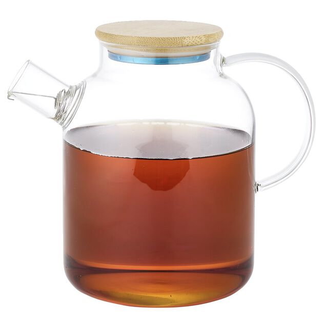 Théière en verre et bambou 1,6L