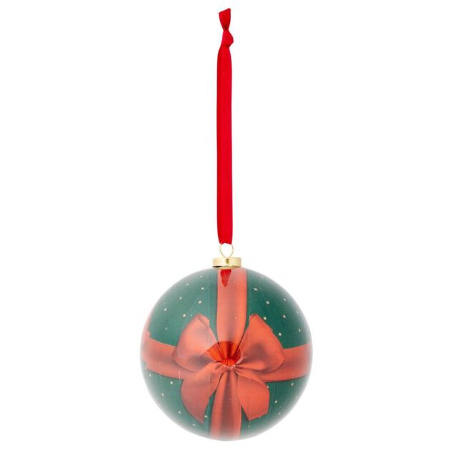 Boule de No&euml;l traditionnel vintage &Oslash;8cm - 3 mod&egrave;les