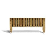 Bordure de jardin en pin 100x46cm