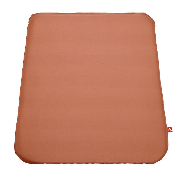Coussin carr&eacute; pour fauteuil Gary gris et blanc 43x45cm