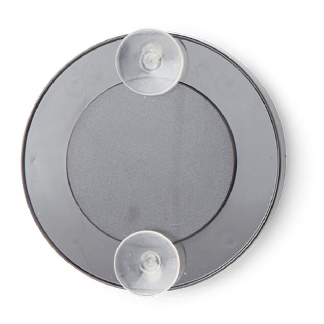 Miroir rond ultra grossissant avec 2 ventouses &Oslash;8cm