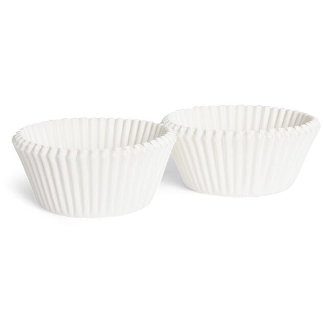 Moule à muffin papier x50 blanc