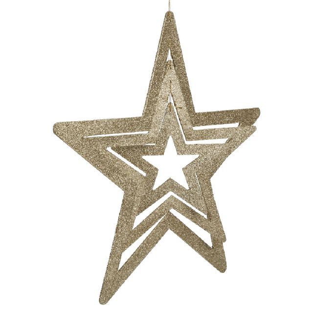 Suspension &Eacute;toile Dor&eacute;e encastr&eacute;e