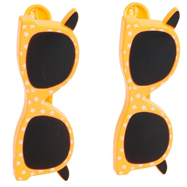 Clip pince serviette de plage forme lunettes x2