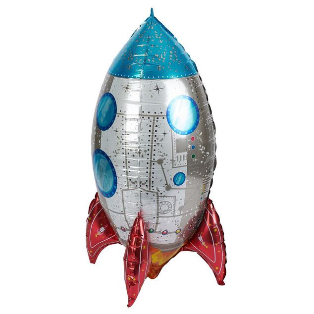 Ballon alu fus&eacute;e H81cm