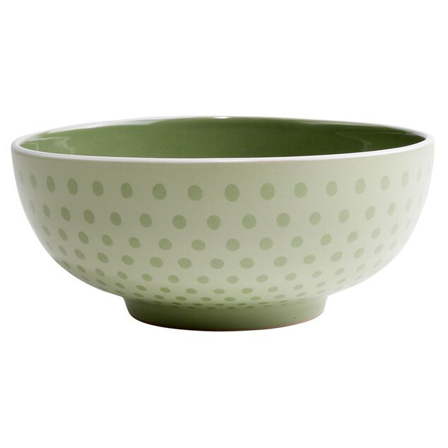 Saladier faïence à motifs Ø20xH8,5cm