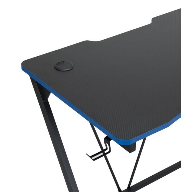 Bureau gaming pro max métal noir 80x50xH75cm